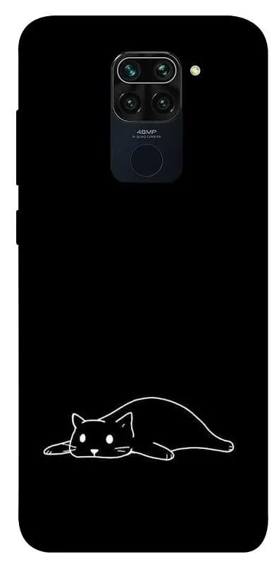 TPU чохол Demsky Lazy cat для Xiaomi Redmi Note 9 / Redmi 10X