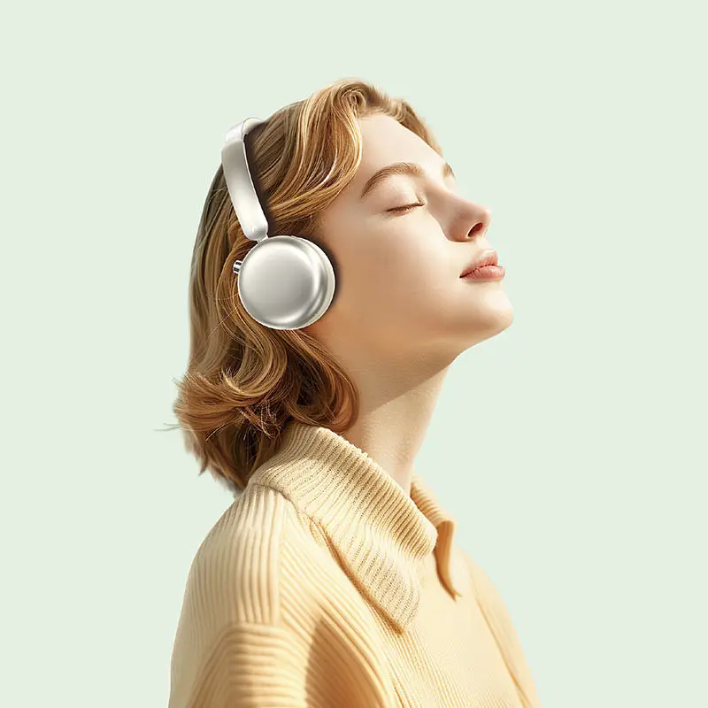 Накладні бездротові навушники H8 ANC Golden Acefast teh0030621 - фото 2
