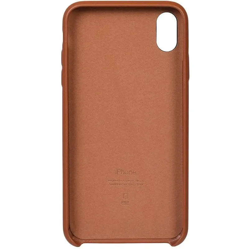 Чехол-накладка Toto Leather Case Apple iPhone XS Max Brown - фото 2