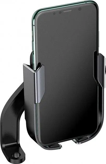 Мото-велотримач для смартфона Baseus Armor Motorcle holder SUKJA-01 Black - фото 8
