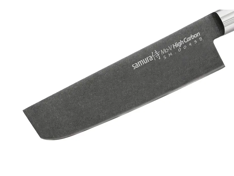 Кухонний ніж SAMURA MO-V Stonewash (SM-0043B) - фото 2