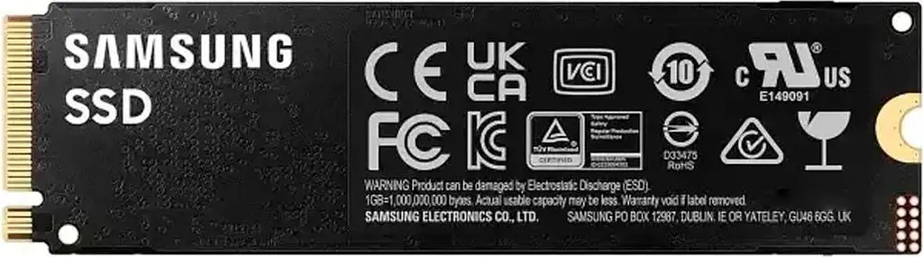SSD накопичувач Samsung 990 PRO 1TB (MZ-V9P1T0BW) [81647] - фото 3