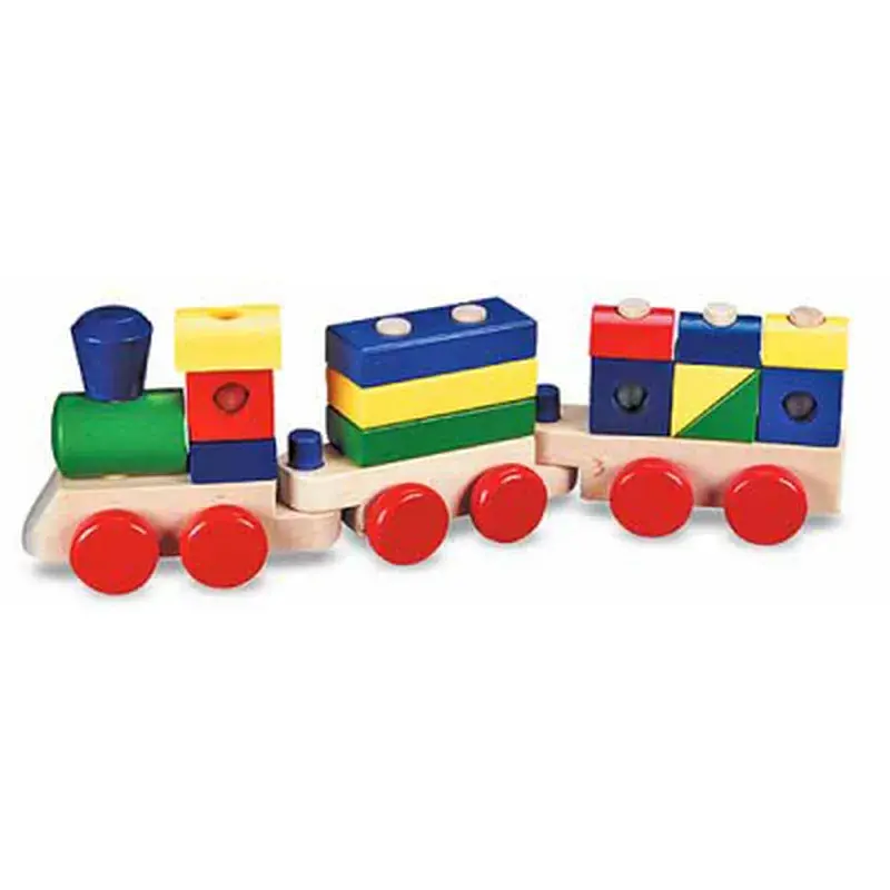 Розвиваюча іграшка Melissa&Doug Поезд из кубиков (MD572) - фото 2