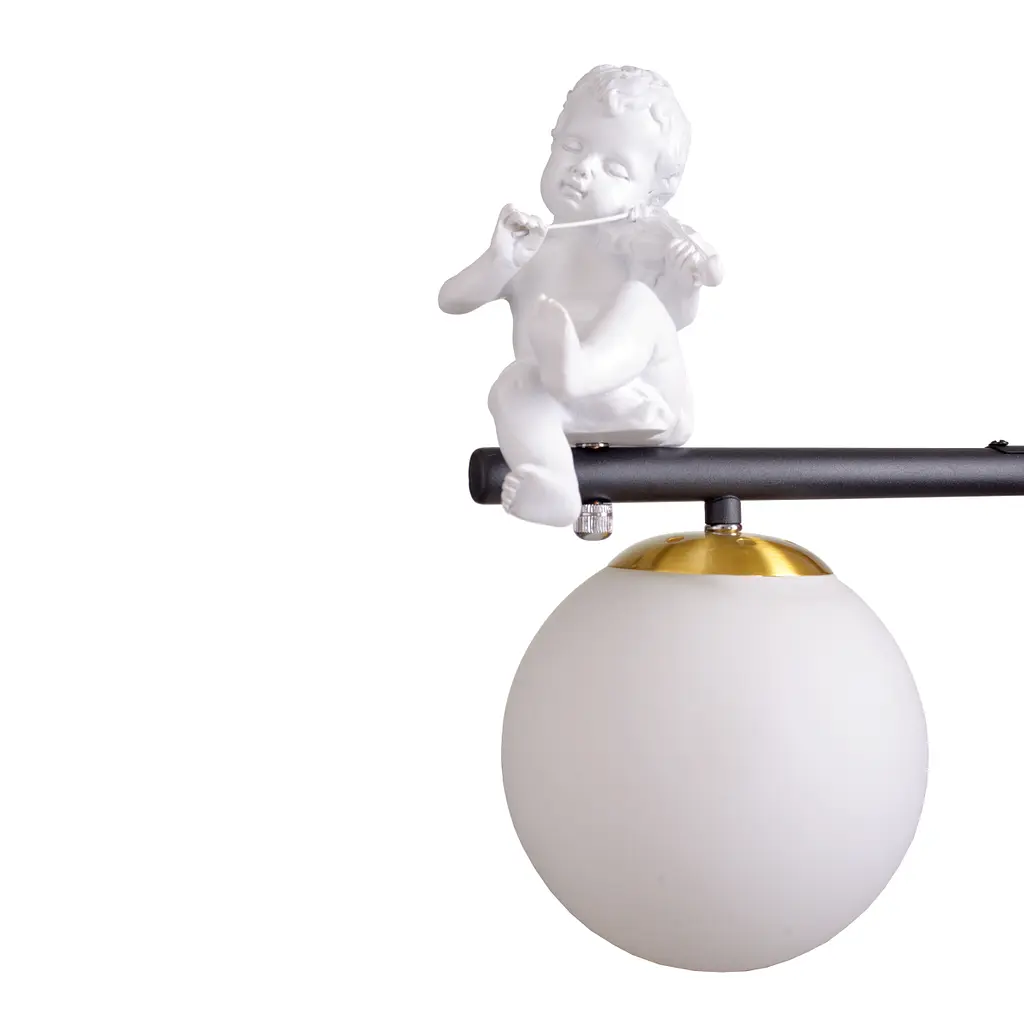 Люстра подвесная Brille E27 60W BK (BR-01 655S/4) - фото 2