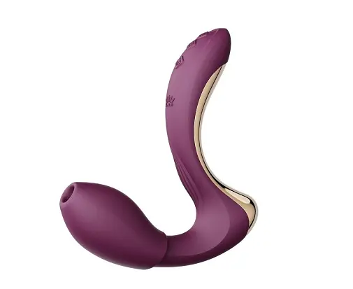 Вібратор Zalo Talis G-Spot PulseWave 14.4 см фіолетовий - фото 2