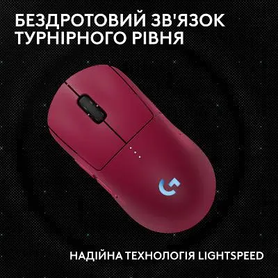 Компьютерная мышка Logitech G Pro 2 Lightspeed Wireless Magenta (910-007309) - фото 5