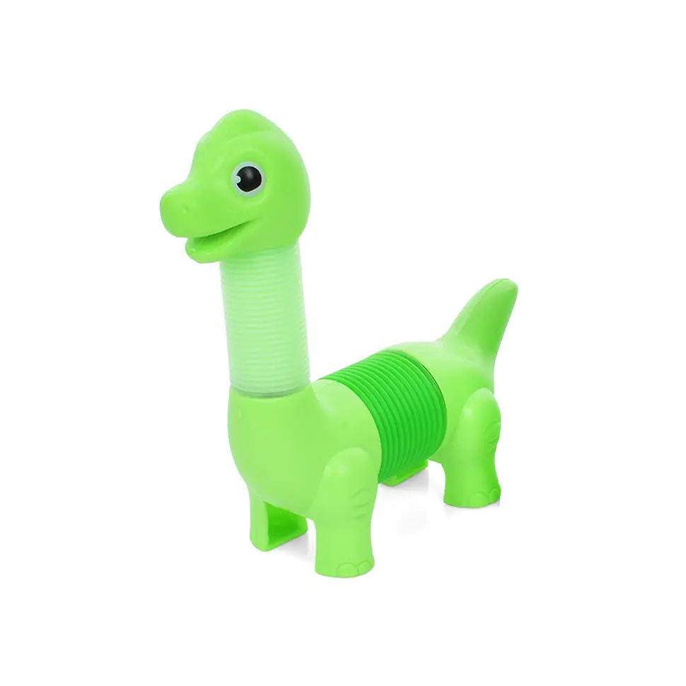 Дитяча іграшка-антистрес "Динозаврик" Bambi SS-8024(Green-1) зі світловими ефектами