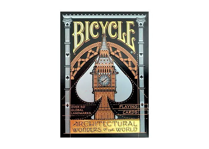 Карти гральні United States Playing Card Company Bicycle Architectural Wonders Of The World (Bicycle Premium) (02541) - фото 2
