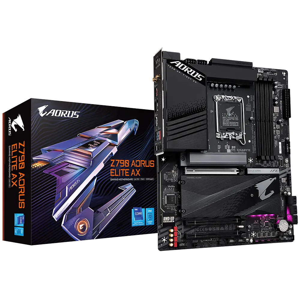 Материнська плата Gigabyte Z790 Aorus Elite AX LGA 1700 (Z790 AORUS ELITE AX) Б/В - фото 3