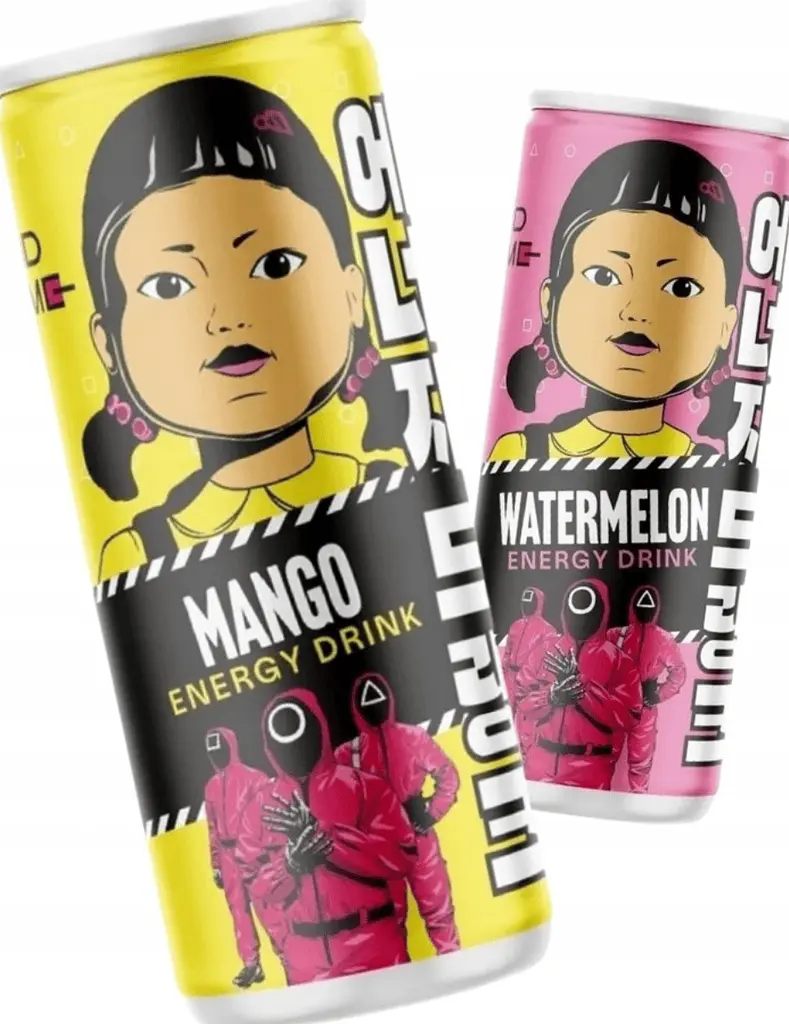 Енергетичний напій Squid Game Energy Drink зі смаком манго 250 мл - фото 5