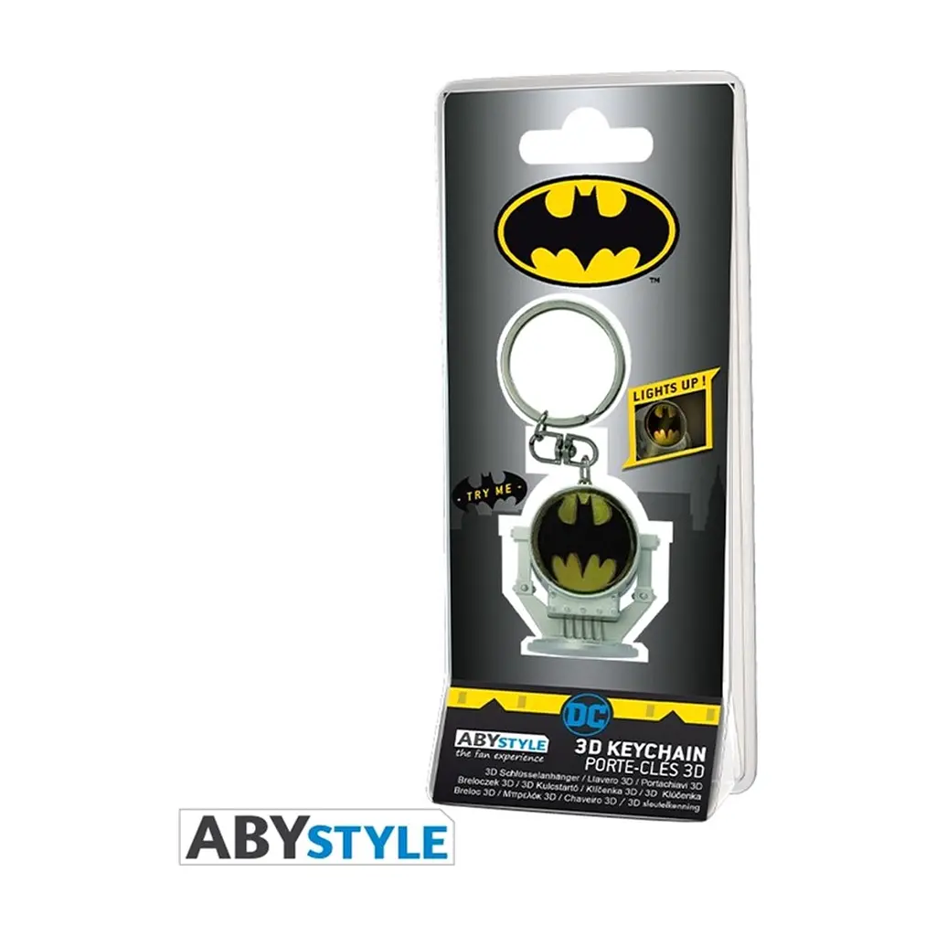 Брелок ABYstyle DC Comics Batman Bat-Signal (Бетмен Бет-сигнал) 4.3 см (ABYKEY336) - фото 8