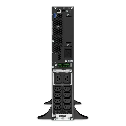 APC Джерело безперебійного живлення Smart-UPS Online 2200VA/1980W, RT 2U, LCD, USB, RS232, 8x13, 2xC19 - фото 4