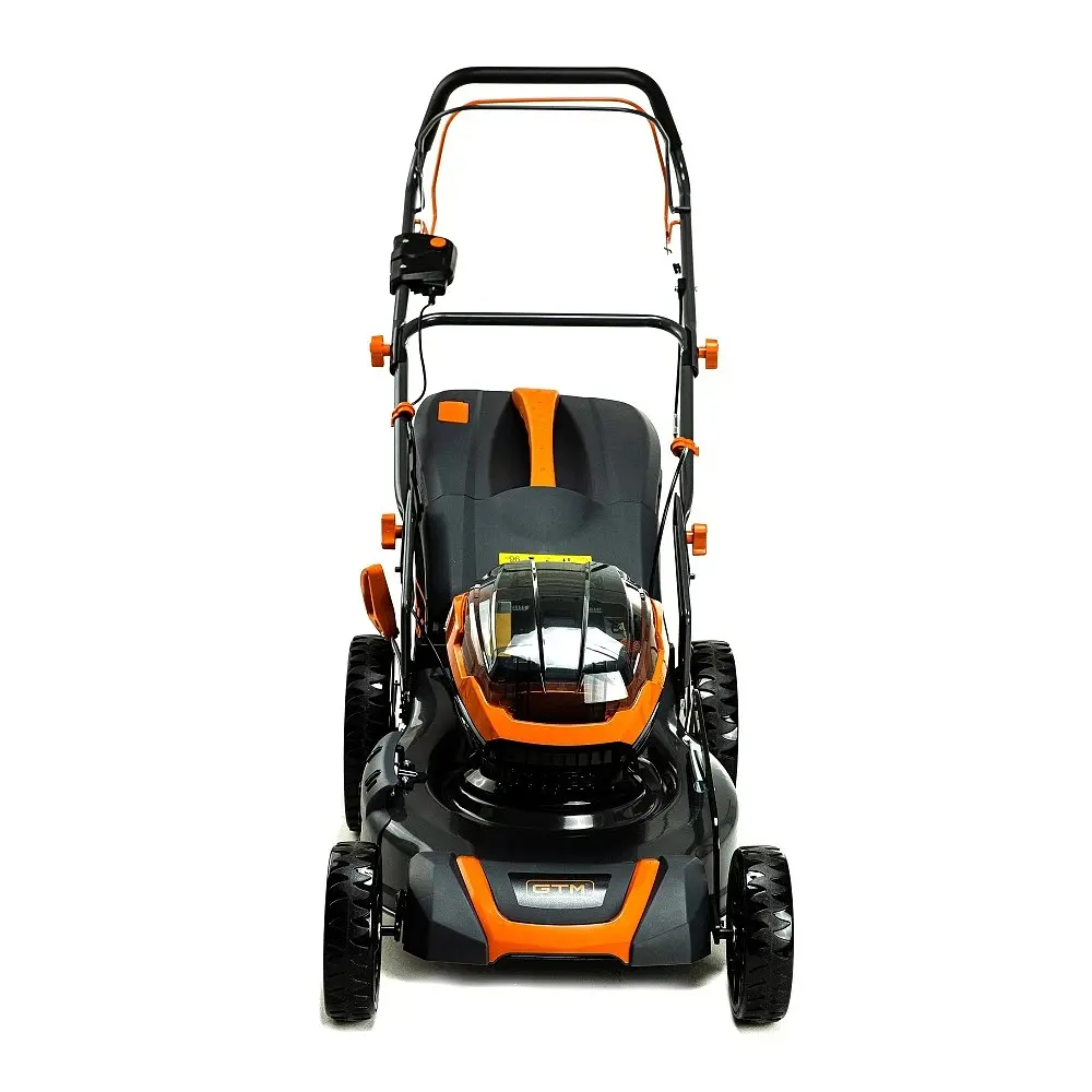 Газонокосарка акумуляторна самохідна GTM BLM48H-SP (48 см, 30-80 мм, 70 л, BL, 18+18 В, без акумуляторів та зарядного пристрою) - фото 2