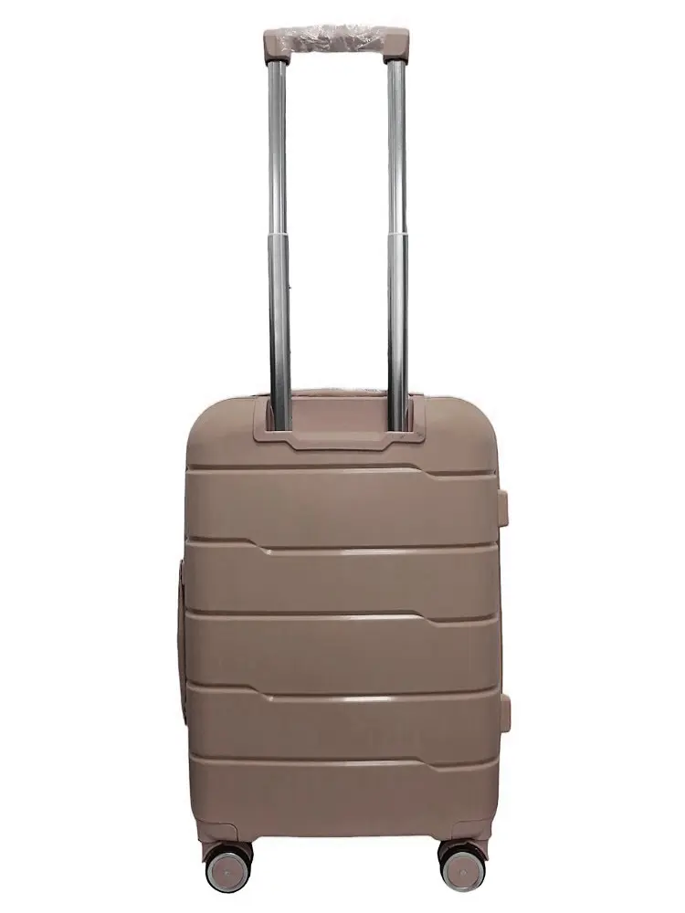 Валіза мала S+ з поліпропілену Milano bag 0305 52л Шампань - фото 3