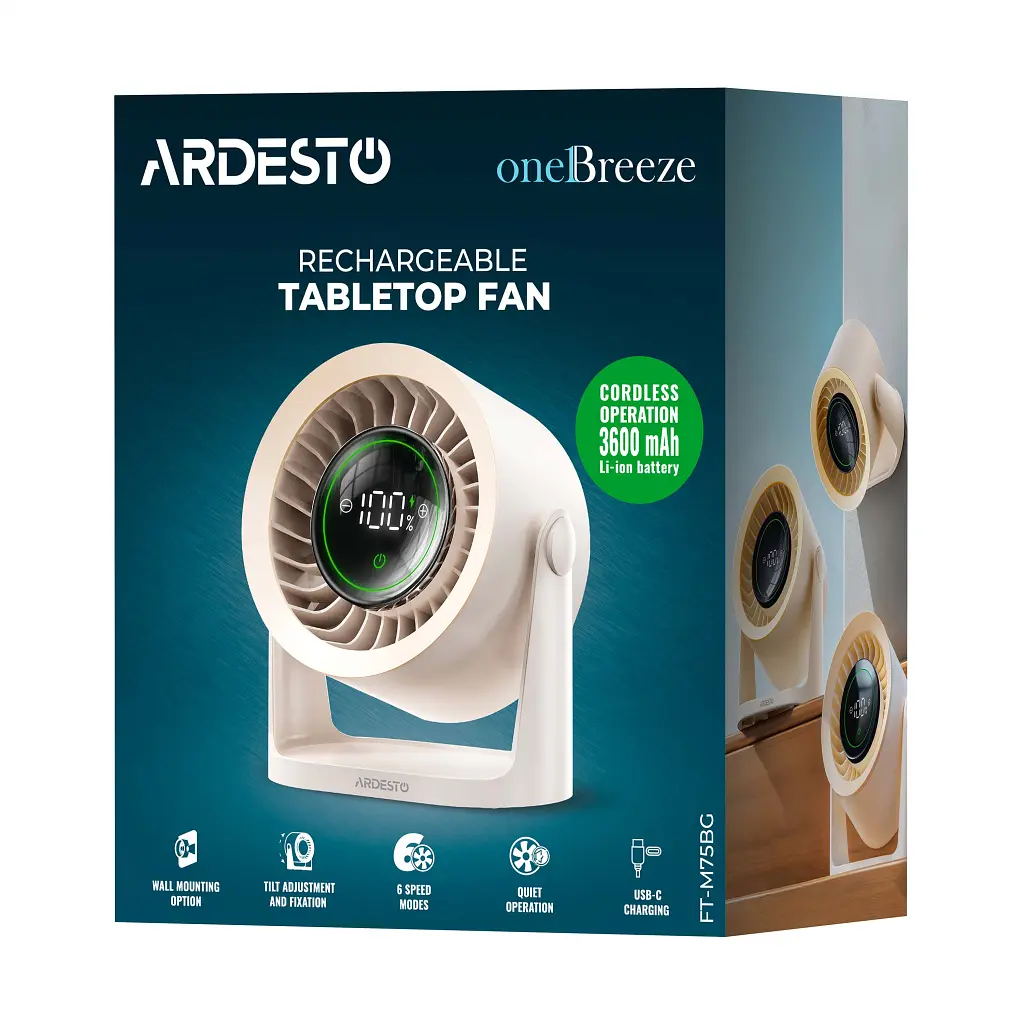 Вентилятор Ardesto FT-M75BG - фото 11