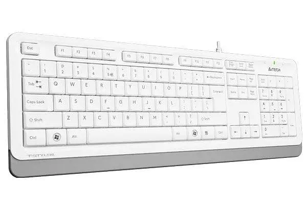 Клавіатура A4Tech Fstyler FK10 USB White (FK10 (White)) - фото 2