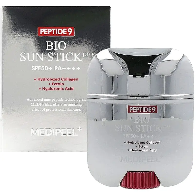 Сонцезахисний стік для обличчя Medi-Peel Peptide 9 Bio Sun Stick Pro SPF 50+ PA++++ пептидний 20 г - фото 3