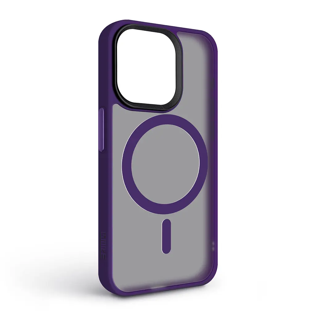 Чехол для Apple iPhone 15 Pro, Uniq MagCase, фиолетовый, противоударный, панель-накладка с магсейф, ударопрочный TPU+PC, с магнитом MagSafe, поддержка полноценной беспроводной зарядки, ArmorStandart (ARM75311) - фото 2