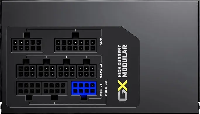 Блок живлення GameMax GX-650 Modular 650W 80+ Gold Black (GX-650 Modular)