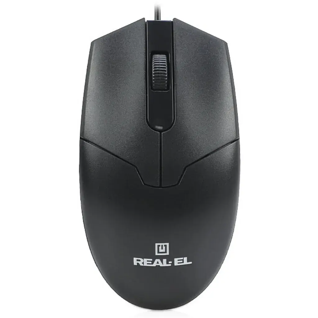 Мишка REAL-EL RM-208 USB Black (EL123200030) - фото 6