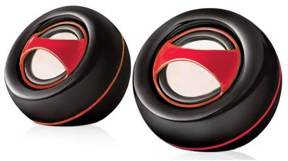 Портативна акустика Smartfortec 2.0 K2 Black/Red - фото 3