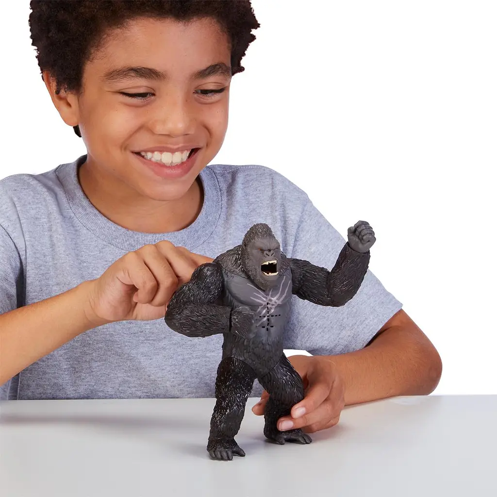 Фігурка Godzilla x Kong – Конг готовий до бою (18 cm, звук) Godzilla vs. Kong 35507 - фото 4