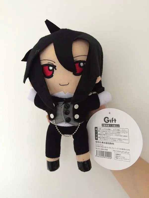 М'яка іграшка Себастьян Міхаеліс Темний дворецький Black Butler Sebastian Michaelis 25 см BB S 8.02 - фото 6