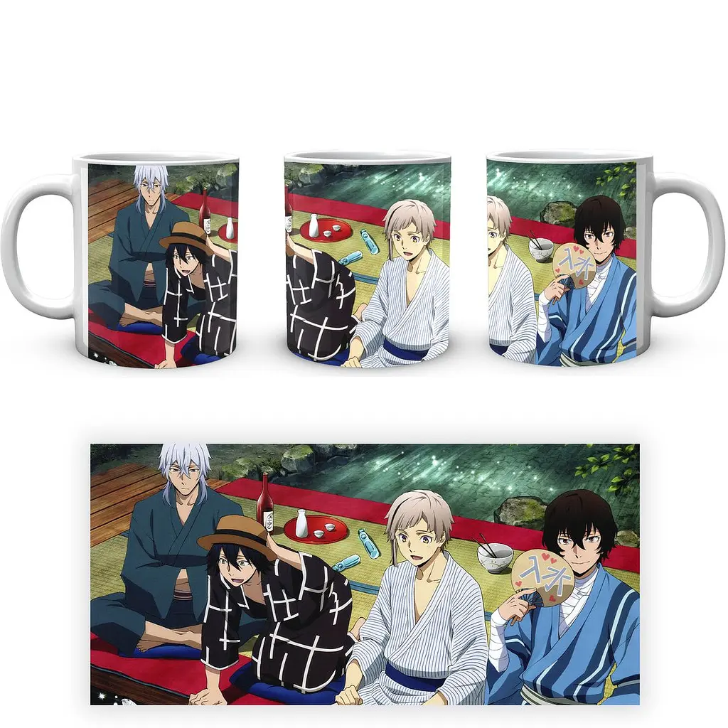 Кухоль GeekLand Bungou Stray Dogs Проза Бродячих Псів BSD 03 330 мл білий - фото 4