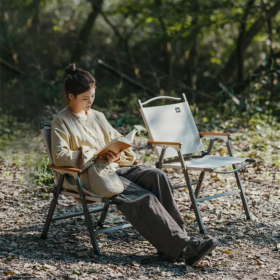 Крісло складане Naturehike CNK2550JJ010 сталь бежевий - фото 3