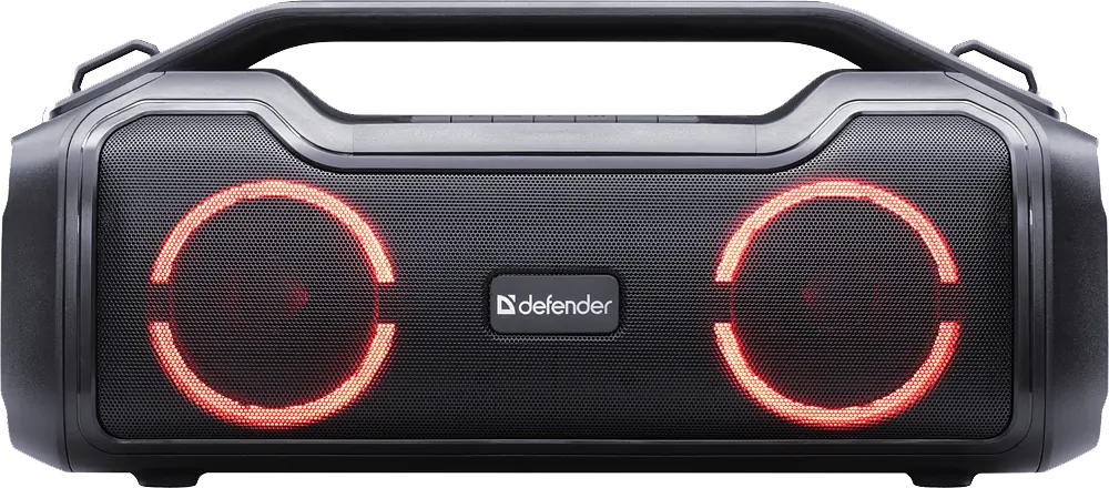 Портативна акустика Defender Beatbox 50 чорний (65950) (7055827)