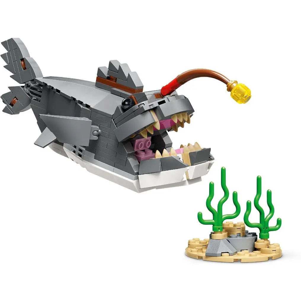 Конструктор LEGO Creator Злісна акула і скриня зі скарбами 379 деталей (31381). - фото 7