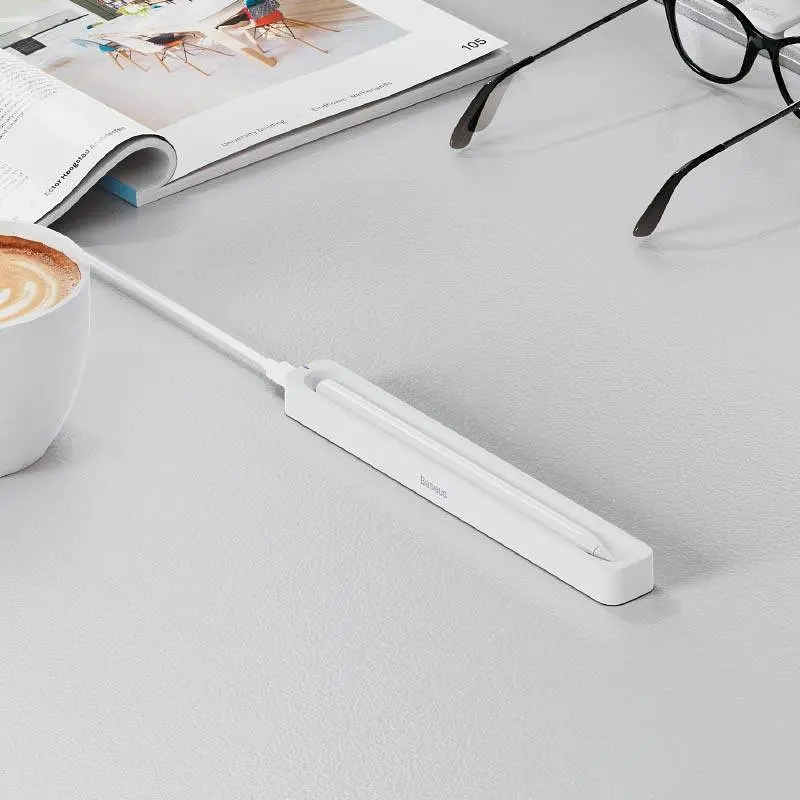 Кейс для зарядки стилуса Baseus Smooth Writing Wireless Charging SXBC030002 - фото 2