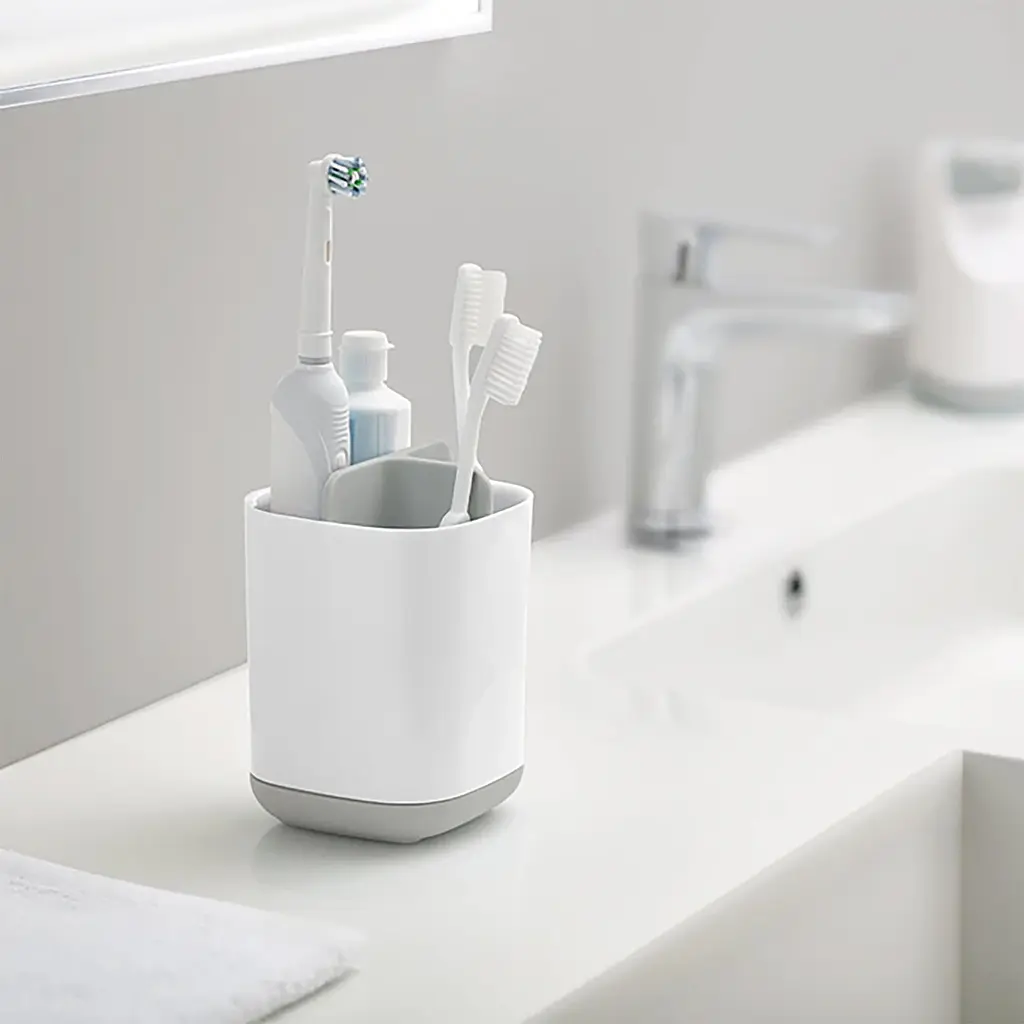 Підставка для електричних зубних щіток EasyStore Toothbrush Caddy ST-661, Yu Xin Сірий 86015 - фото 2