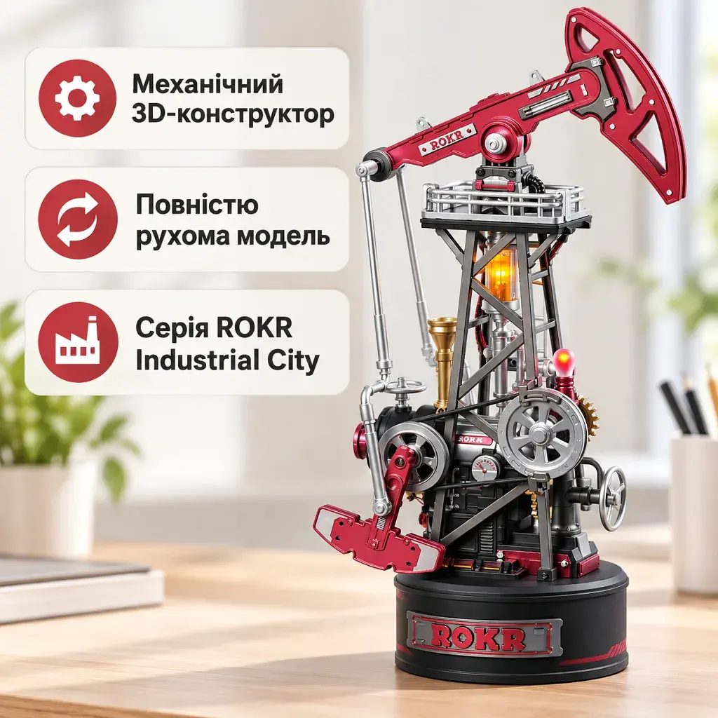 Конструктор Robotime Rokr 3D Екстрактор олії (CGL03) - фото 3