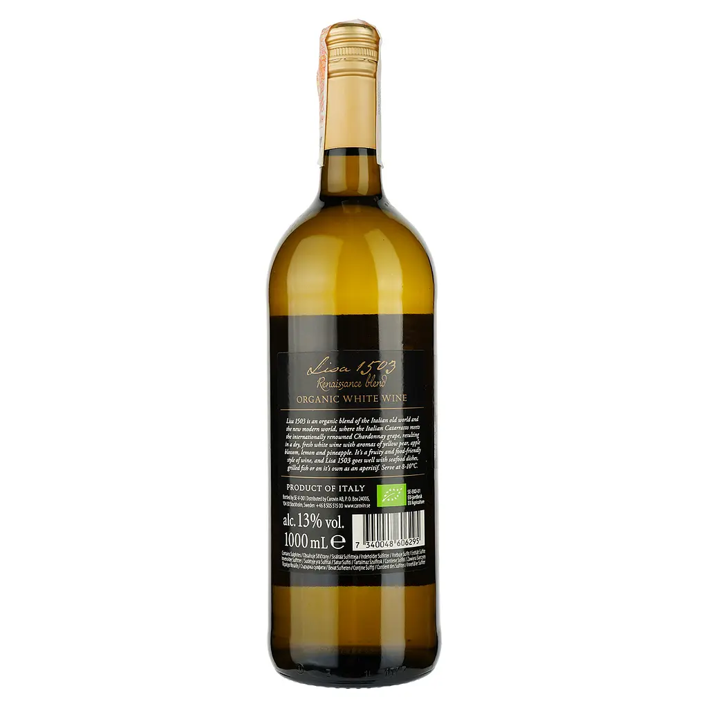 Вино Mare Magnum Lisa 1503 Organic, белое, сухое, 0,75 л (7340048606295) - фото 2