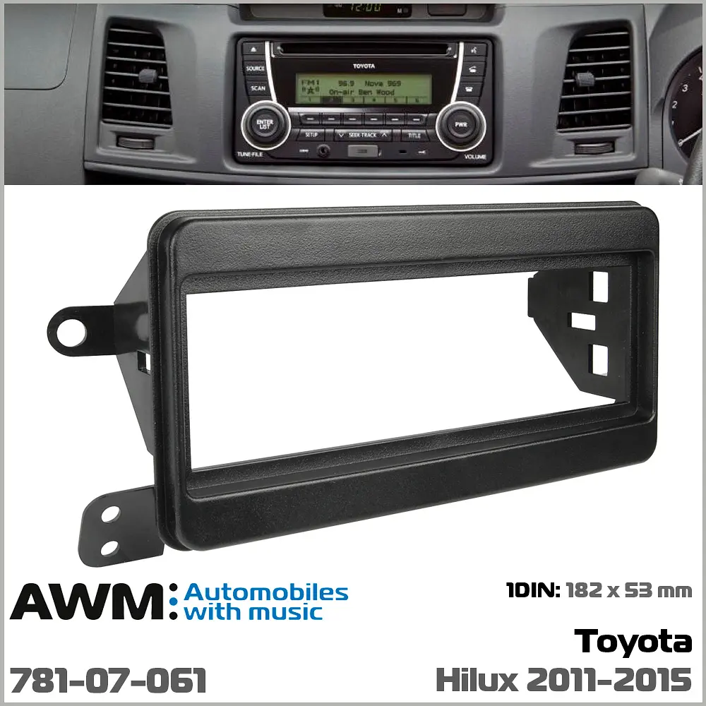 Переходная рамка Toyota Hilux AWM 781-07-061 - фото 6