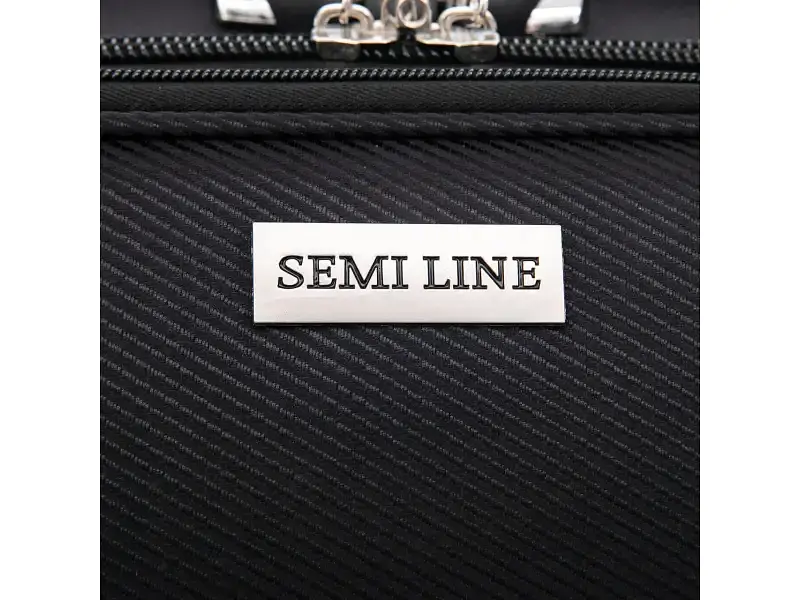 Чемодан Semi Line 24 M Black (T5961-2) - фото 4