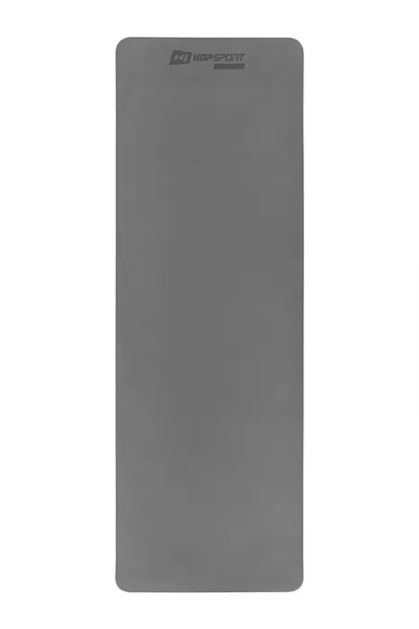 Мат для фітнесу та йоги Hop-Sport TPE 0,6см HS-T006GM сірий - фото 2