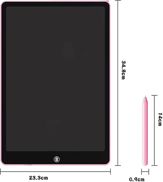 Планшет графічний Psheko Writing Tablet 16" Pink (050643) - фото 3