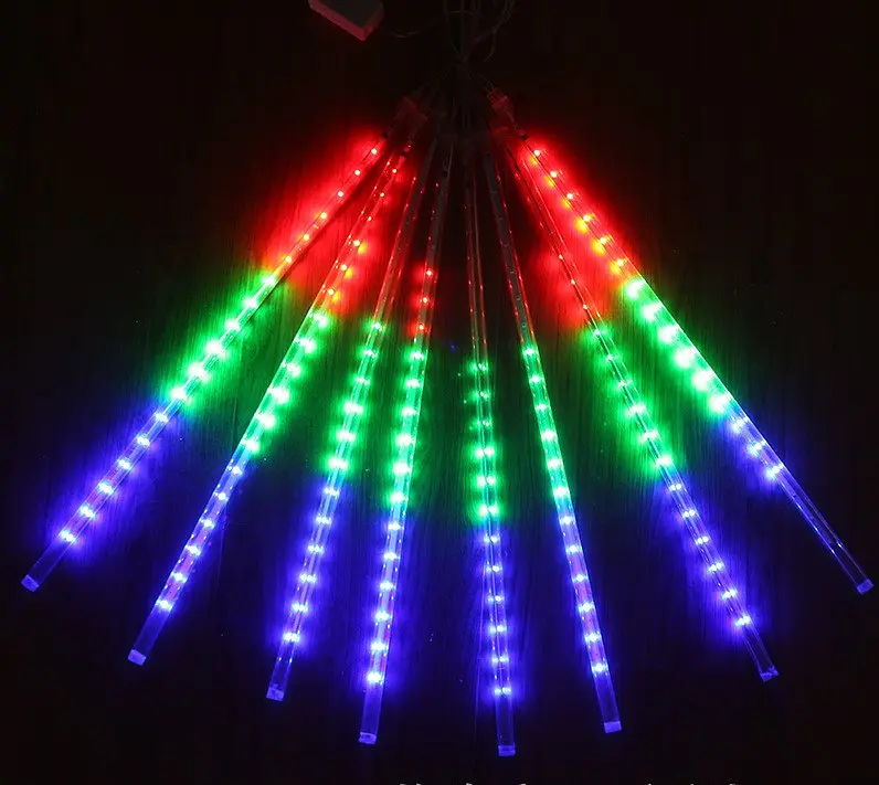 Світлодіодна гірлянда RD-110 Трубки-Сосульки 50 см ∙ LED гірлянда RD-110 Сосулька мультиколор - фото 5