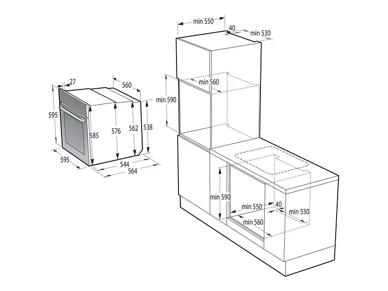 Духовка електрична Gorenje BPSA6138B - фото 11