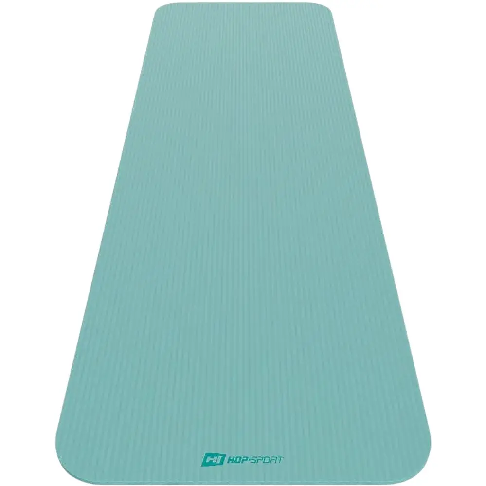 Коврик для йоги Hop-Sport HS-NB015GM NBR 1.5 см бирюзовый - фото 2