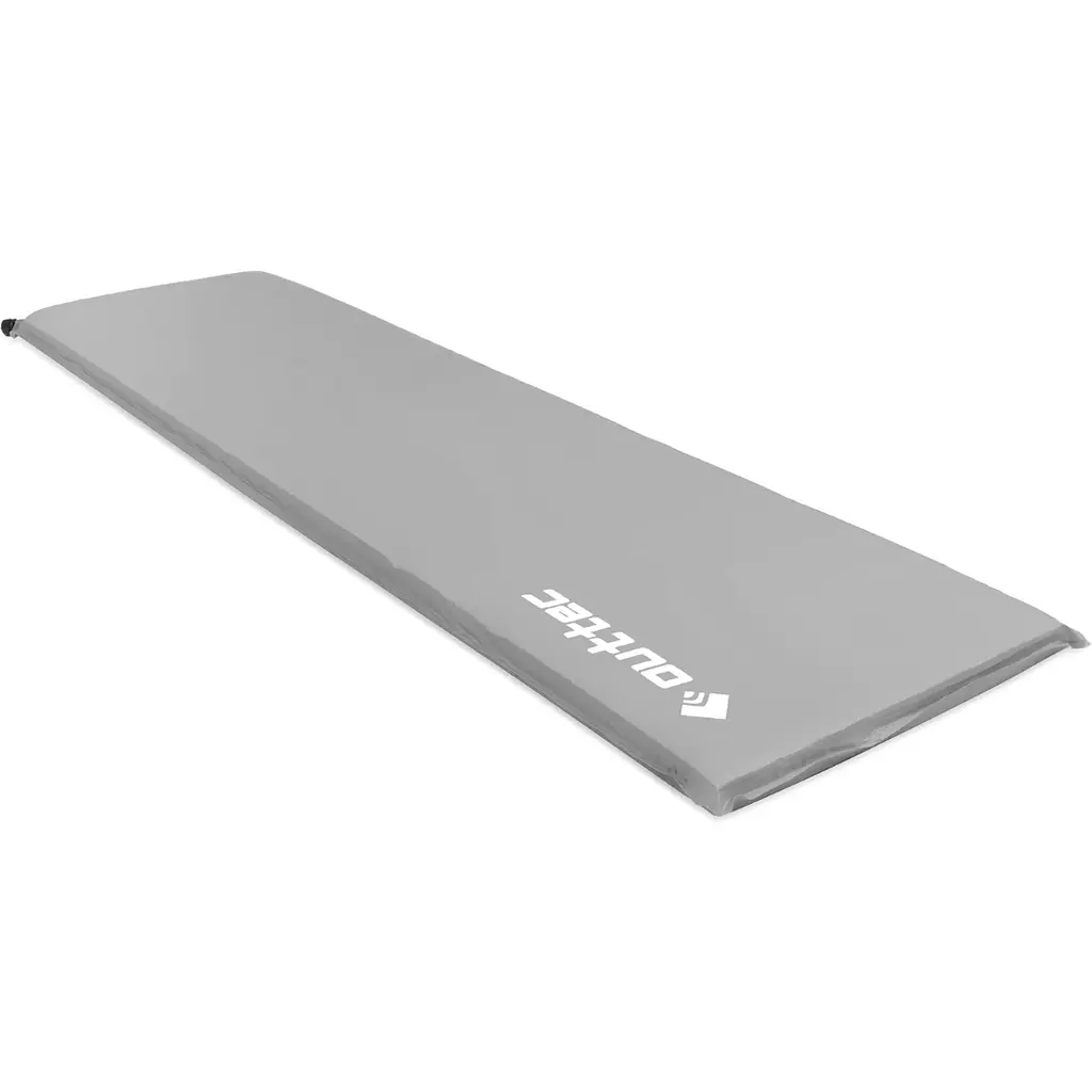 Самонадувающийся коврик Outtec гладкий 180х53х4 см серый - фото 2