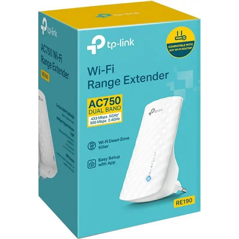 Ретранслятор TP-LINK RE190 - фото 4