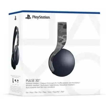 Бездротова гарнітура Sony PlayStation 5 Pulse 3D Wireless Headset Grey Cammo 9406990 - фото 6