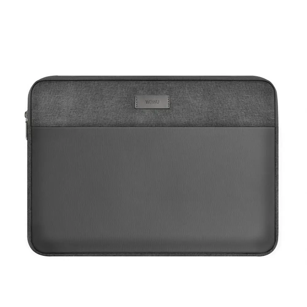 Сумка для ноутбука Wiwu Minimalist Laptop Sleeve 14'' Grey - фото 2