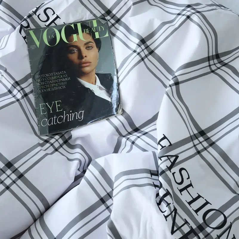 Простирадло MirSon Бязь 17-4763 Forli 220x240 см біле (2200008942182) - фото 3