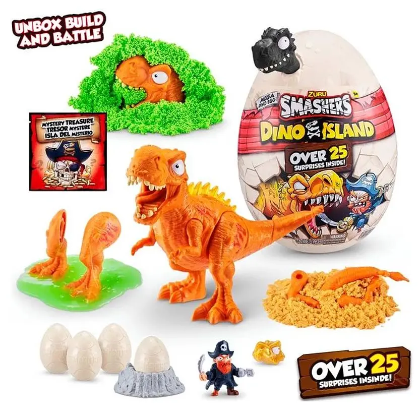 Игрушка в наборе Smashers Dino Island с аксессуарами-A (7487A) - фото 2