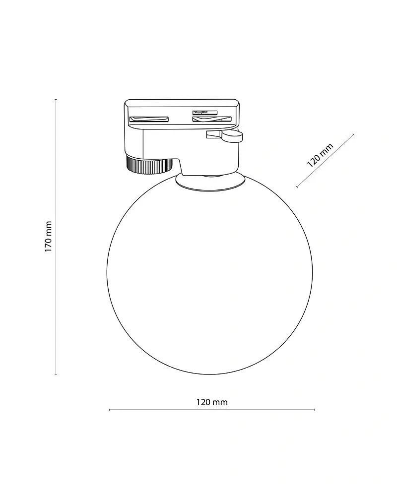 Трековий світильник TK Lighting 4923 Tracer G9 1x8W IP20 чорний - фото 3