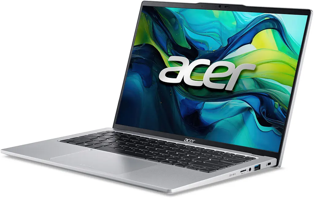 Ноутбук Acer Swift Go 14 SFG14-73 14' 2.8K OLED, Intel U7-155H, 32GB, F1TB, UMA, Lin, серебристый (NX.KY7EU.002) - фото 3